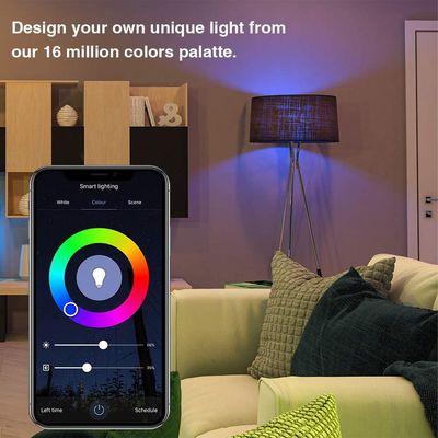 RGB 5w 7w 9w 12w 원격 E26 스마트 LED 전구 스마트 홈 오토메이션 Tuya 앱